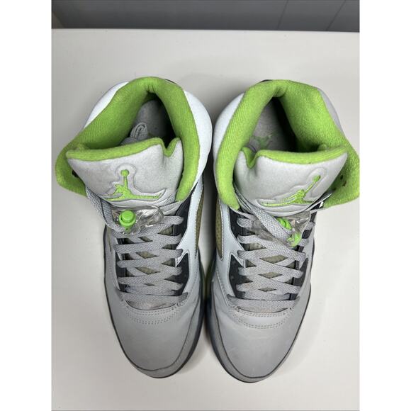 Size 10.5 - Jordan 5 Retro Green Bean - Picture 4 of 8